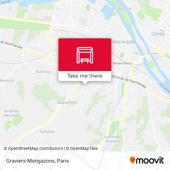 Graviers-Mongazons map