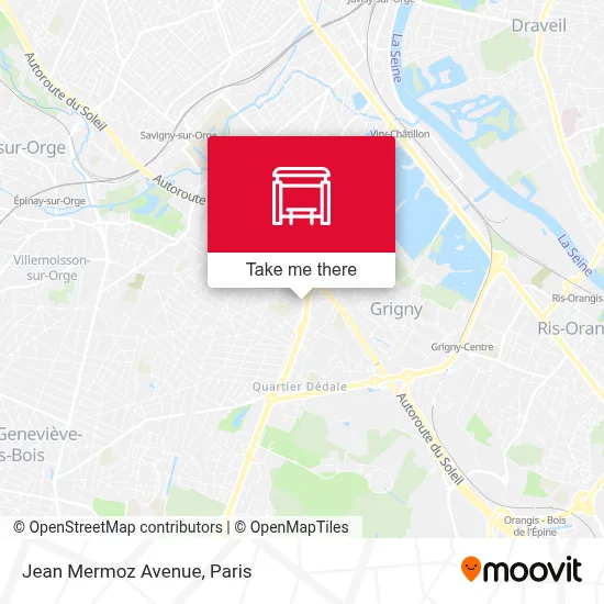 Avenue Jean Mermoz map