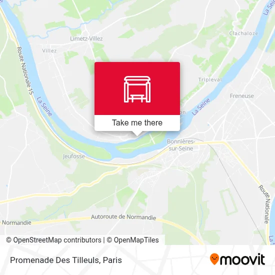 Promenade Des Tilleuls map