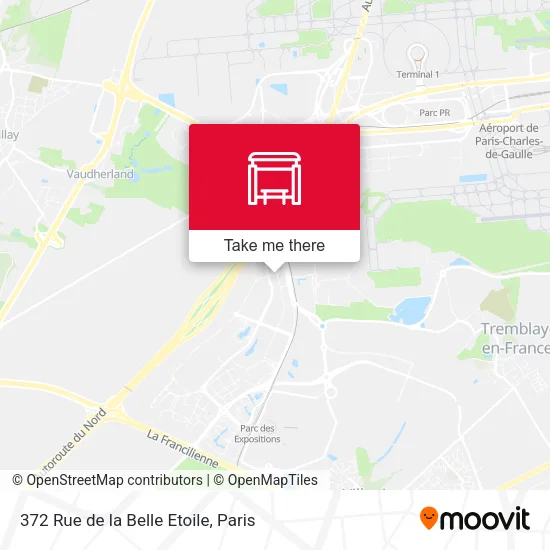 372 Rue de la Belle Etoile map