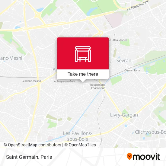 Saint Germain map