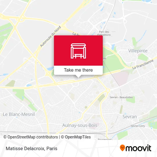 Matisse Delacroix map