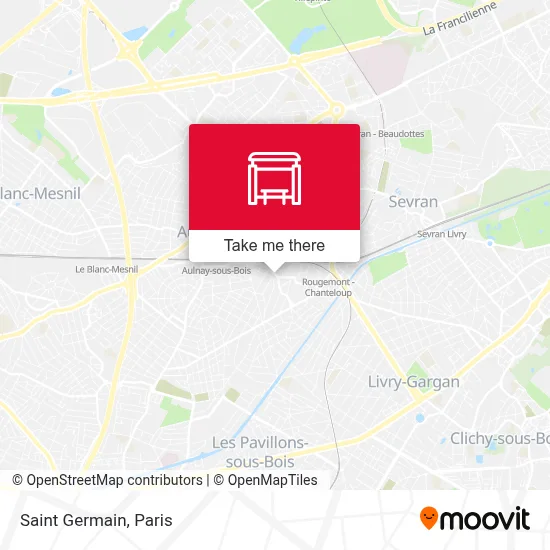 Saint Germain map