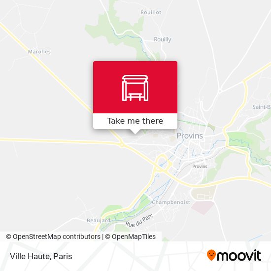 Mapa Ville Haute