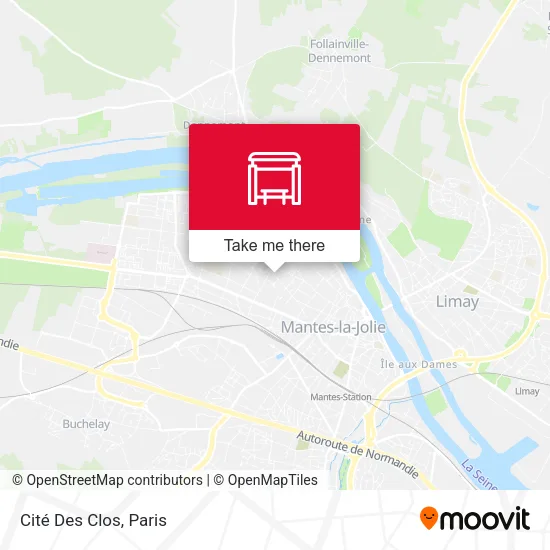 Cité Des Clos map