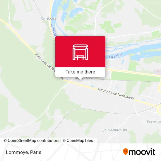 Lommoye map