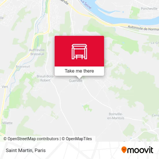 Saint Martin map