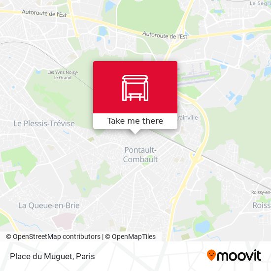 Mapa Place du Muguet