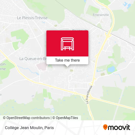 Collège Jean Moulin map