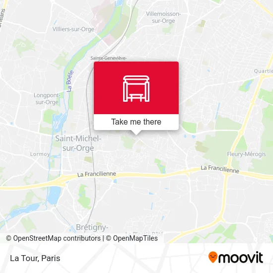 La Tour map