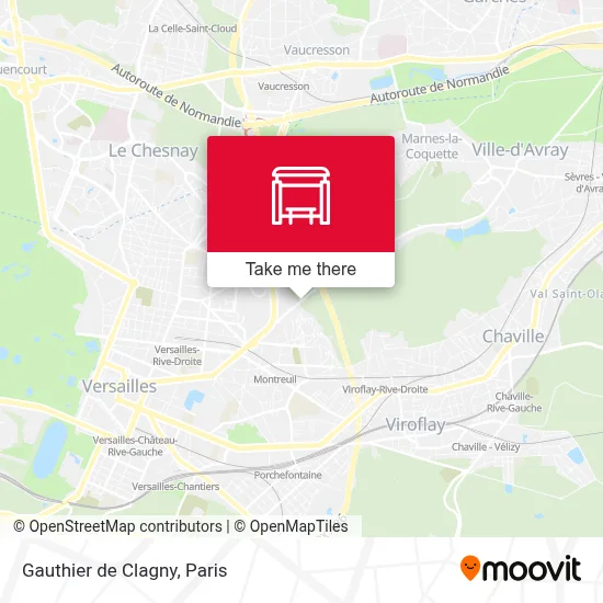 Gauthier de Clagny map