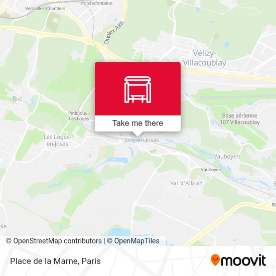 Place de la Marne map