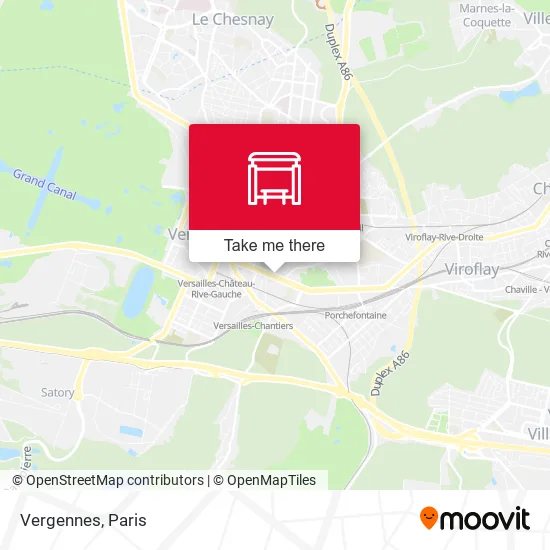 Vergennes map