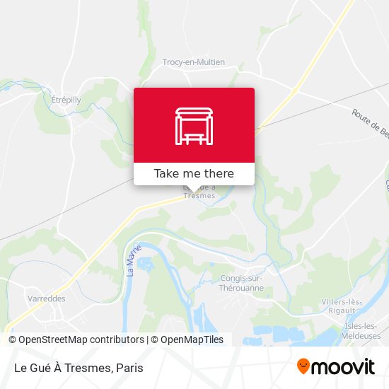 Le Gué À Tresmes map