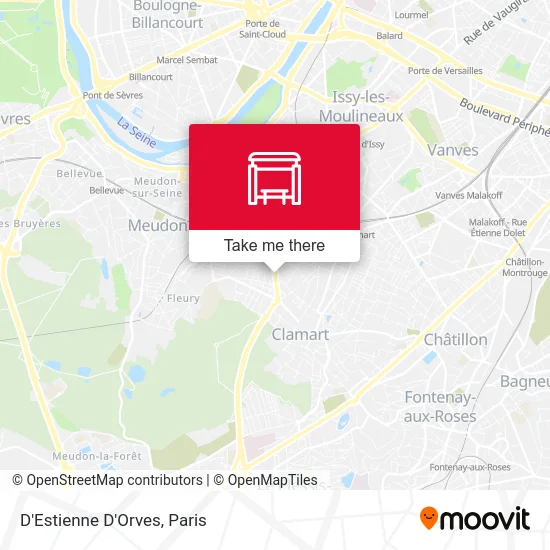 D'Estienne D'Orves map