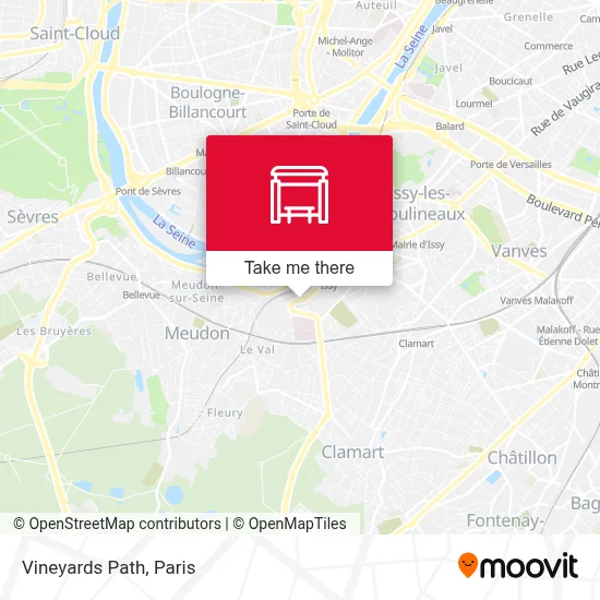 Chemin Des Vignes map