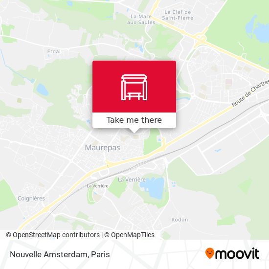 Nouvelle Amsterdam map