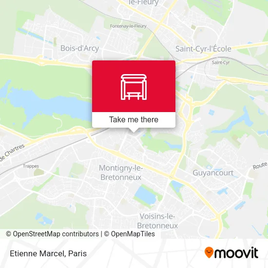 Etienne Marcel map