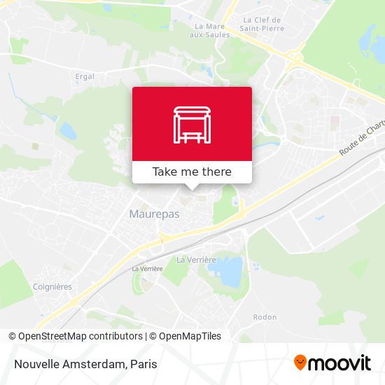 Nouvelle Amsterdam map