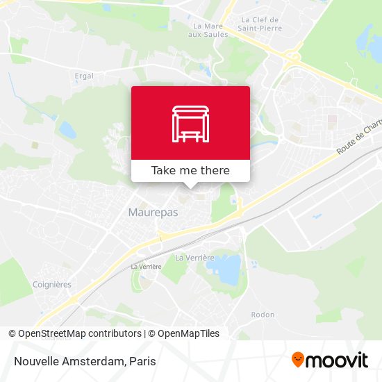 Mapa Nouvelle Amsterdam