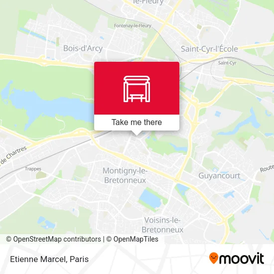 Etienne Marcel map