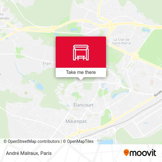 André Malraux map