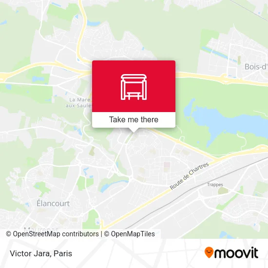 Victor Jara map