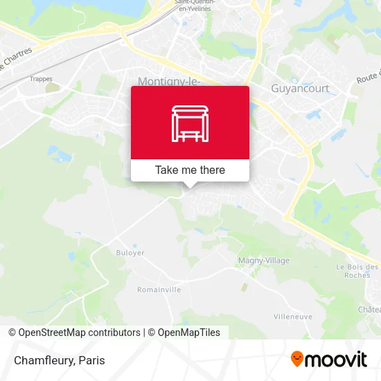 Chamfleury map