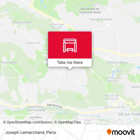 Joseph Lemarchand map