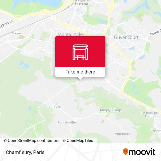 Chamfleury map