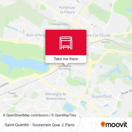 Saint-Quentin - Souterrain Quai J map
