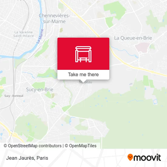 Jean Jaurès map