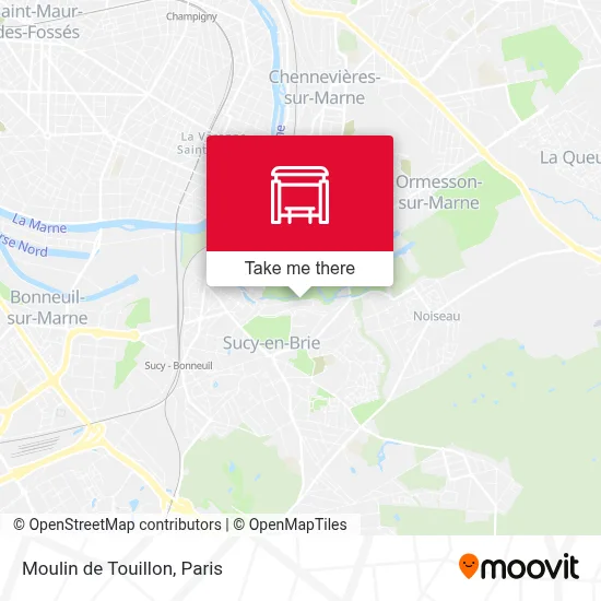 Moulin de Touillon map