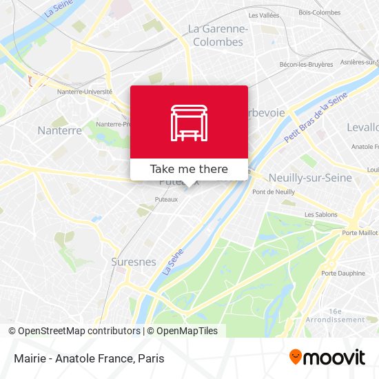 Mairie - Anatole France map