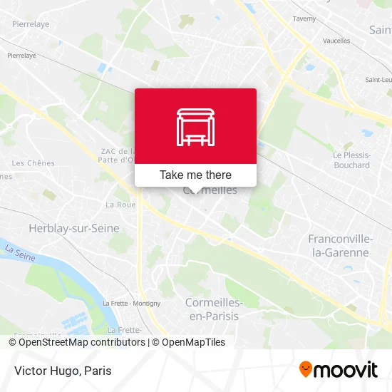 Victor Hugo map