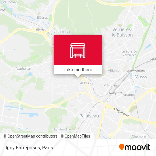 Igny Entreprises map