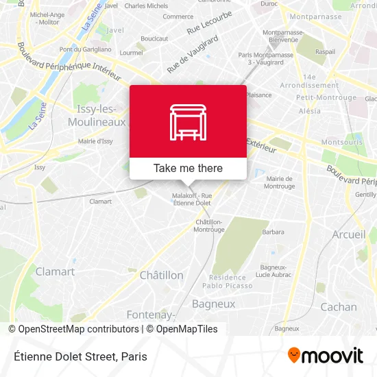 Rue Étienne Dolet map