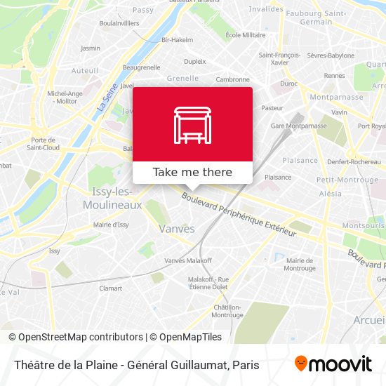 Théâtre de la Plaine - Général Guillaumat map