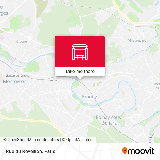 Rue du Réveillon map