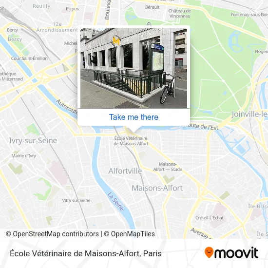 École Vétérinaire de Maisons-Alfort map