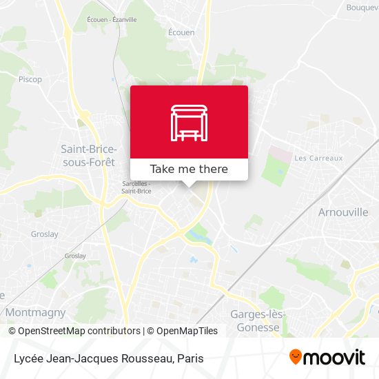 Lycée Jean-Jacques Rousseau map