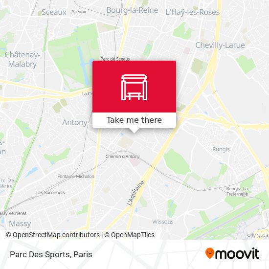 Parc Des Sports map