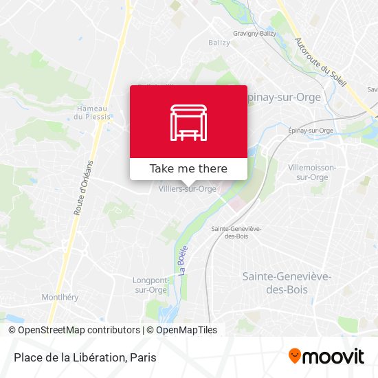 Place de la Libération map