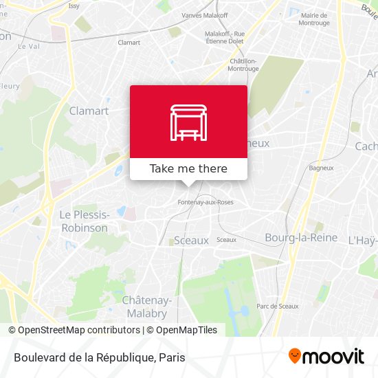 Boulevard de la République map