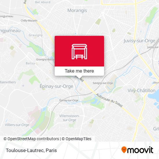 Mapa Toulouse-Lautrec