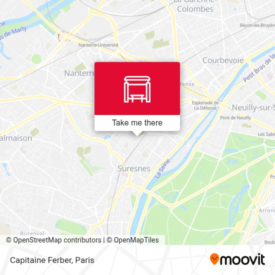 Capitaine Ferber map