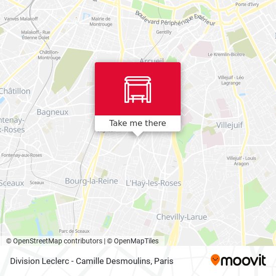 Mapa Division Leclerc - Camille Desmoulins