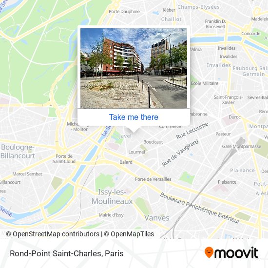Rond-Point Saint-Charles map