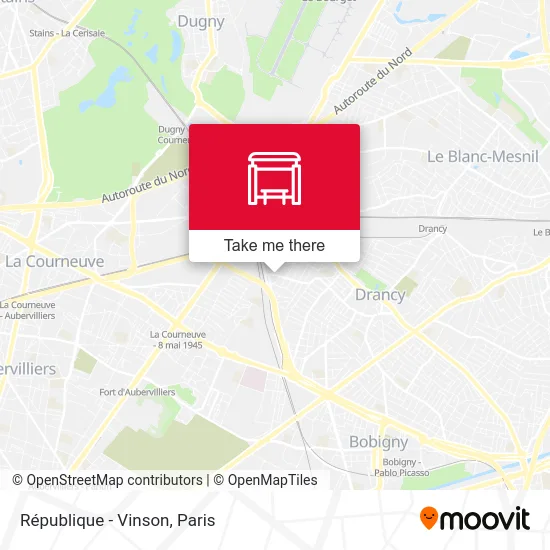 République - Vinson map