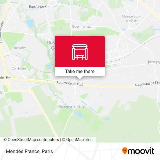 Mendès France map